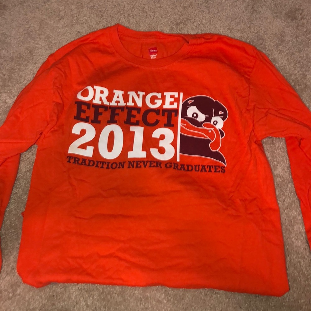 Long sleeve Virginia Tech t-shirt